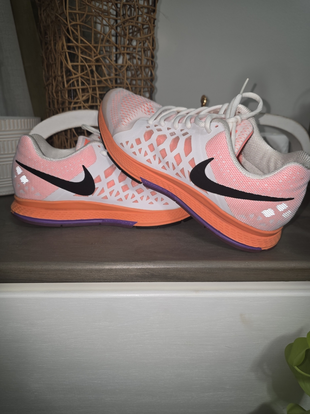 Nike Women’s Purple And Orange Running Shoes